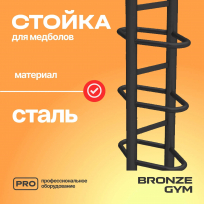 Стойка для медболов BRONZE GYM BR-1021
