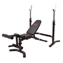 Многофункциональная силовая скамья SMITH STRENGTH WB270 со стойками под штангу