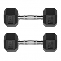 Гантели обрезиненные гексагональные Oxide Fitness ODB04 (от 1 до 10 кг)